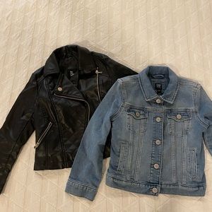 Girls Spring Jackets Gap Denim Jacket Size 5